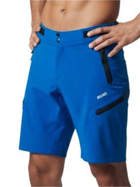 Arsuxeo Men's Cycling Shorts L Outdoor Sports Mountain Bike Bicycle Blue